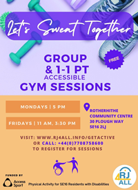 Group and 1:1 PT Gym Sessions